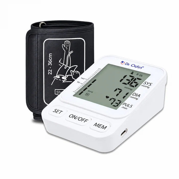 Smart Digital Automatic BP Monitor | Dual Power Option & 1 Year Warranty-OBP107