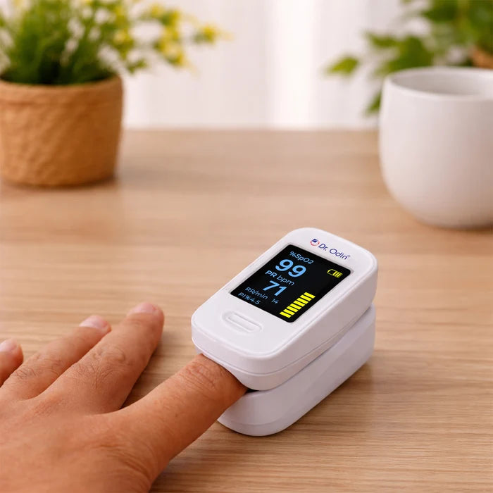Dr. Odin Pulse Oximeter OPO103 | Smart Data Sync, Fingertip SpO₂ Monitor 3 Reviews