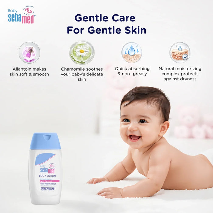 Sebamed Baby Body Lotion|pH 5.5|Vegan