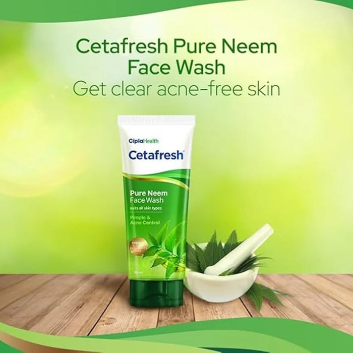 Cetafresh Pure Neem Face Wash, 100ml