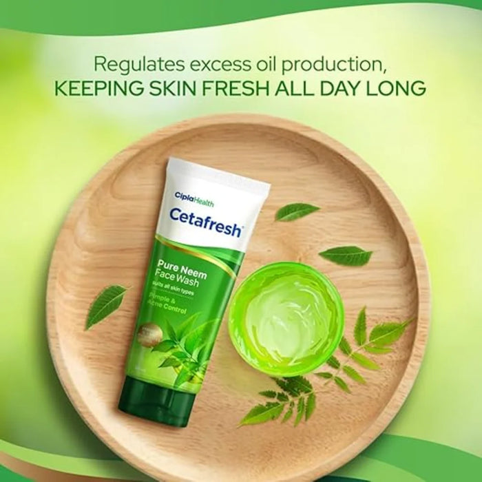 Cetafresh Pure Neem Face Wash, 100ml
