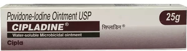 Cipladine 5% Tube Of 25Gm Ointment