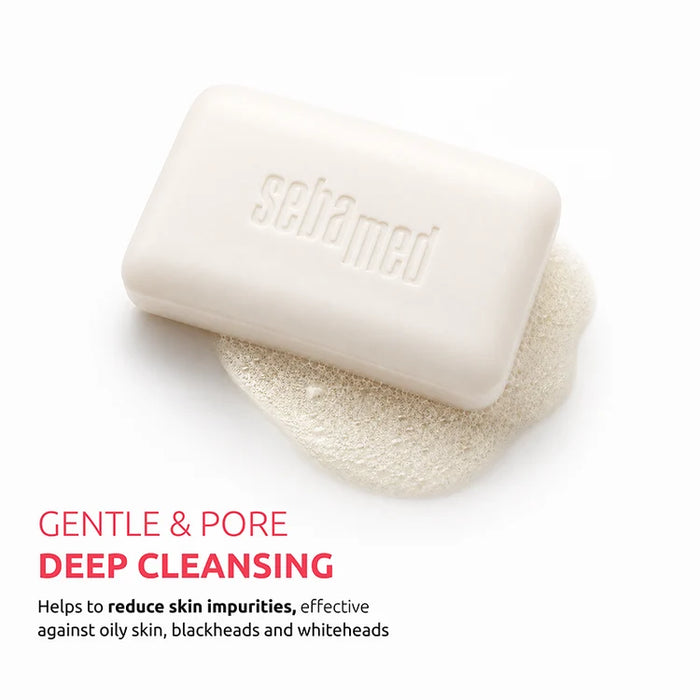 Sebamed Clear Face Cleansing Bar 100 Gr | For impure and oily skin