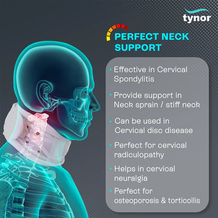 Cervical Collar Hard Adjustable Tynor