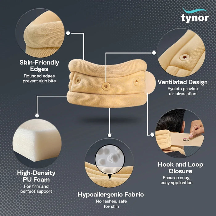 Cervical Collar Soft with Support Tynor