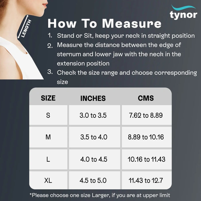 Cervical Collar Soft with Support Tynor