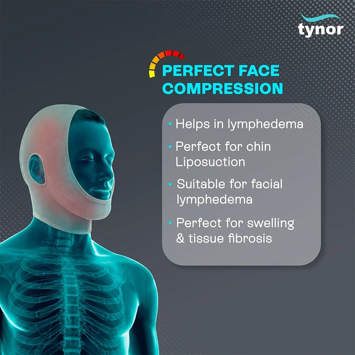 Compression Garment Face Open Hood Tynor