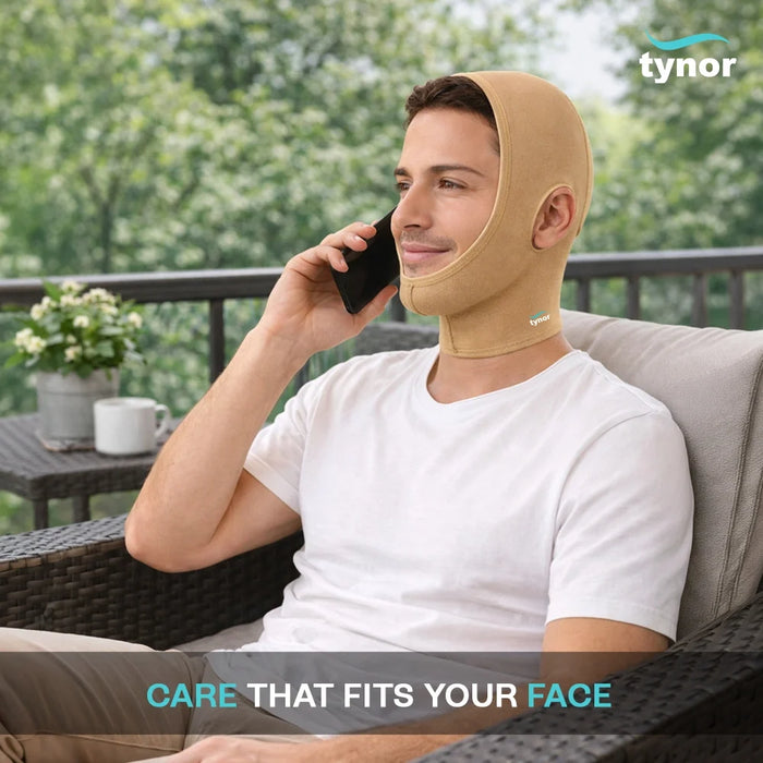 Compression Garment Face Open Hood Tynor
