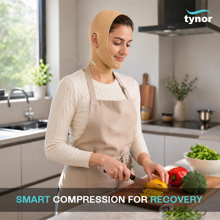 Compression Garment Face Open Hood Tynor