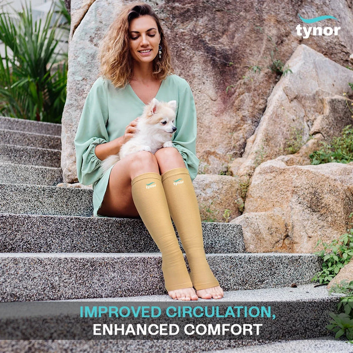 Compression Stocking Below Knee Classic Pair Tynor
