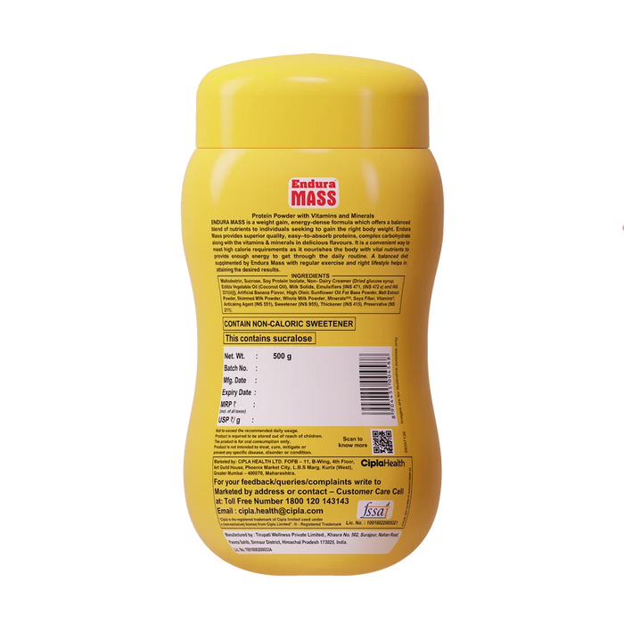 Endura Mass Banana - 500g