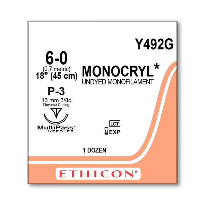 MONOCRYL 6-0 Y492G