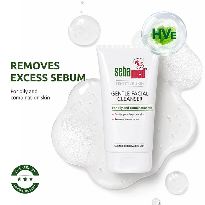 Sebamed Gentle Facial Cleanser / For Oily and Combination Skin