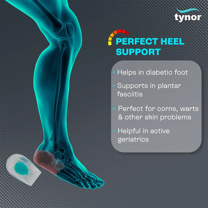 Heel Cushion Silicone (Pair) Tynor