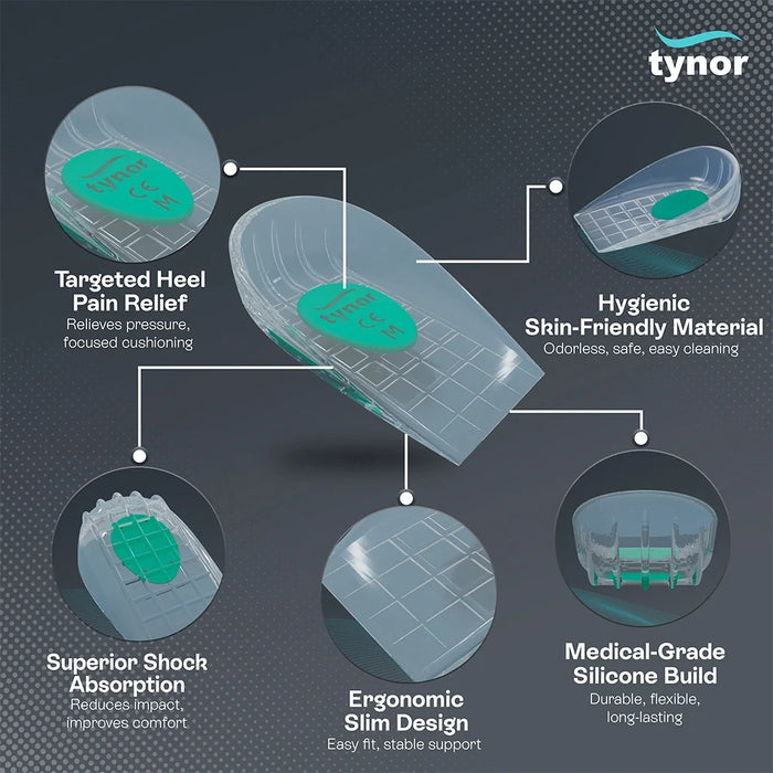 Heel Cushion Silicone (Pair) Tynor