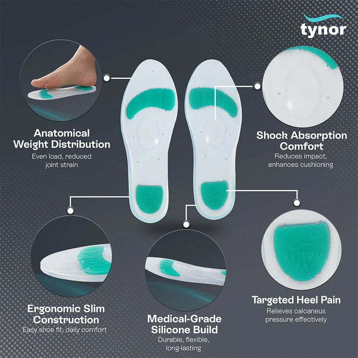 Insole Full Silicone (Pair) Tynor