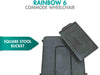 karma Rainbow 6 Commode Wheelchair 3