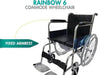 karma Rainbow 6 Commode Wheelchair 4