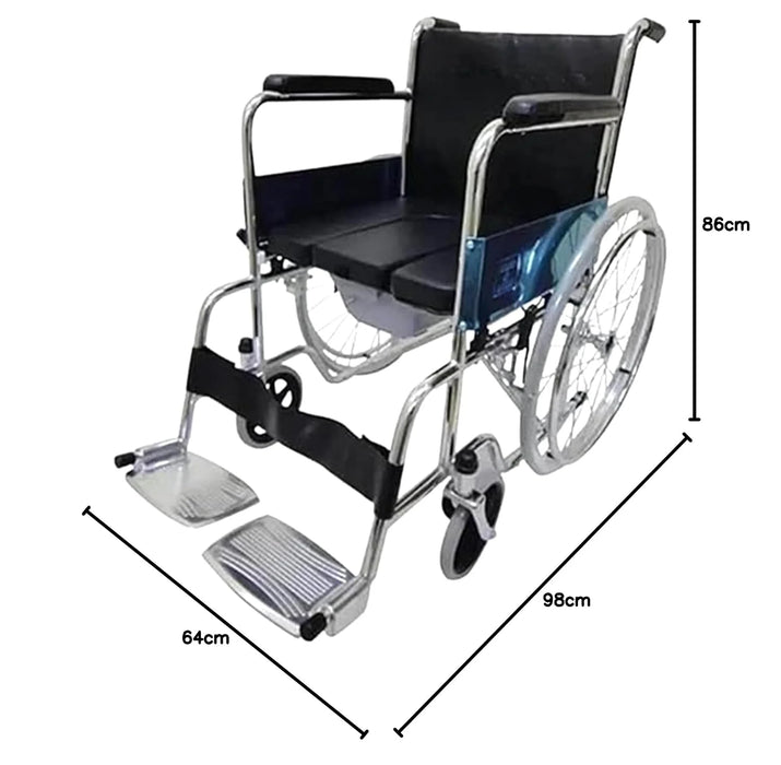 karma Rainbow 6 Commode Wheelchair 7