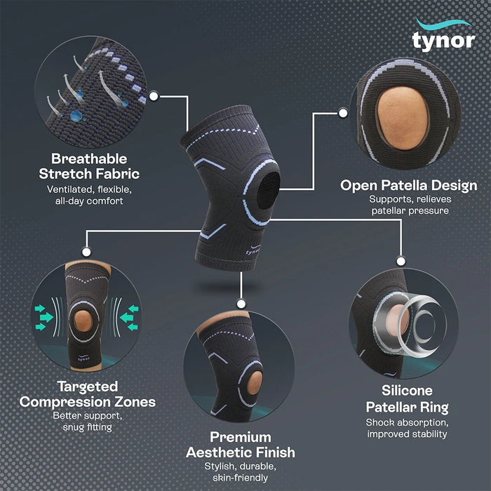 Knee Cap Open Patella Tynor