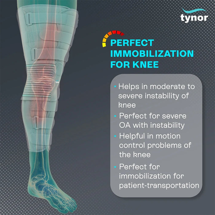 Knee Immobiliser 22"/56cm Tynor