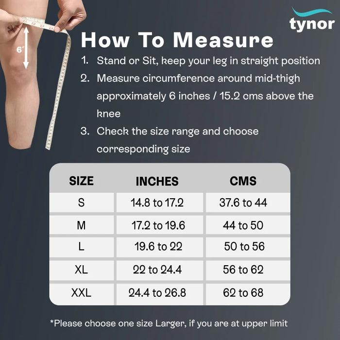 Knee Immobiliser 22"/56cm Tynor