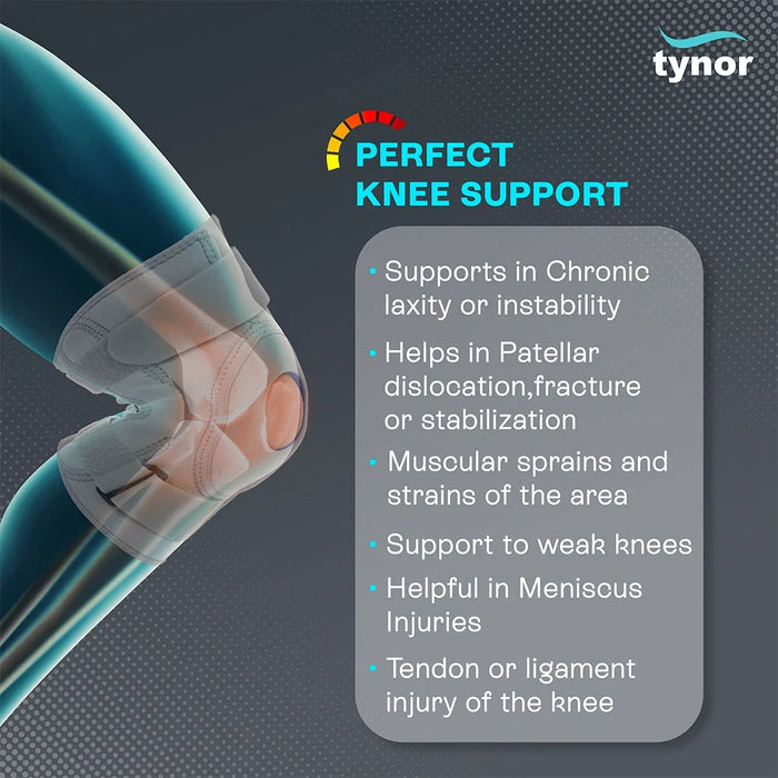 Knee Support Hinged (Neoprene) Tynor
