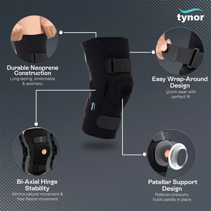 Knee Wrap Hinged (Neo) Tynor