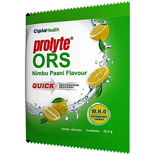 Prolyte ORS Nimbu Paani Flavour Powder, 22.4 gm