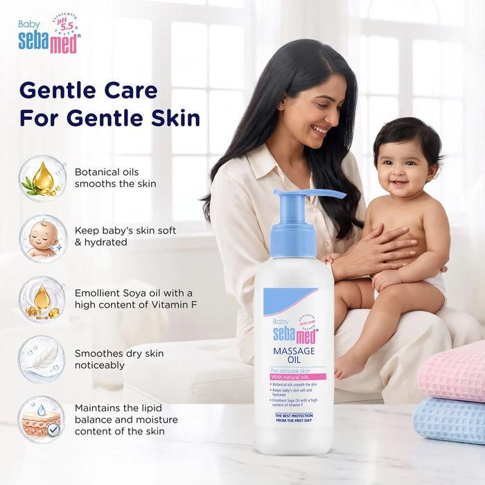 Sebamed Baby Massage Oil| With Soya Oil