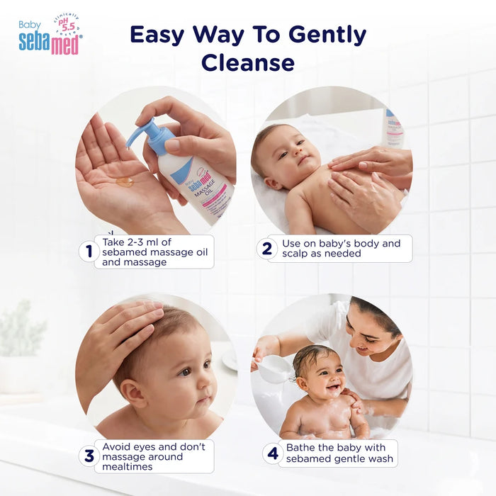 Sebamed Baby Massage Oil| With Soya Oil