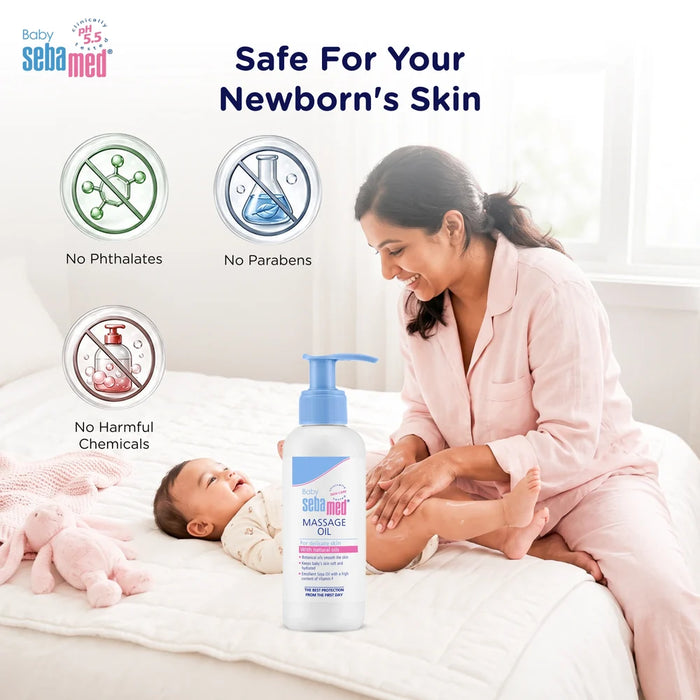 Sebamed Baby Massage Oil| With Soya Oil