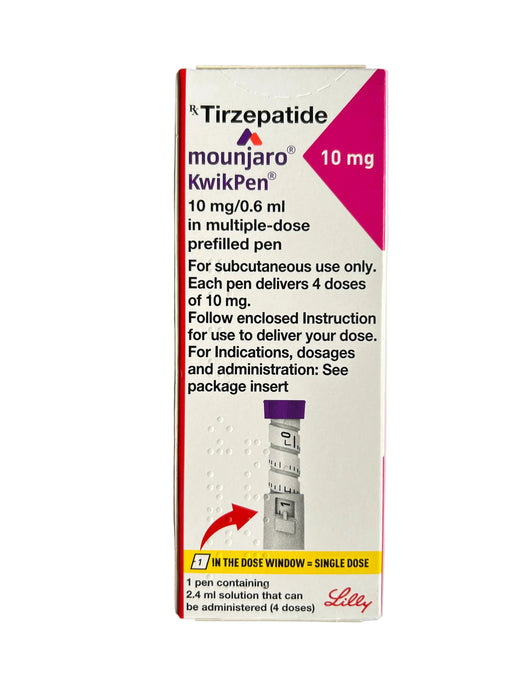 Mounjaro Kwikpen 10 mg PFP Injection 0.6 ml
