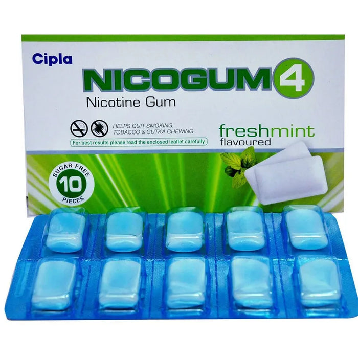 Nicogum 4 Sugar Free Fresh Mint
