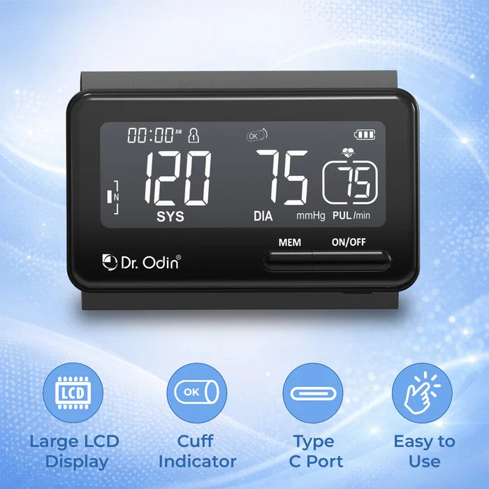Smart Digital BP Monitor | Dual User Memory & Fully Automatic | Large Display – OBP201BT
