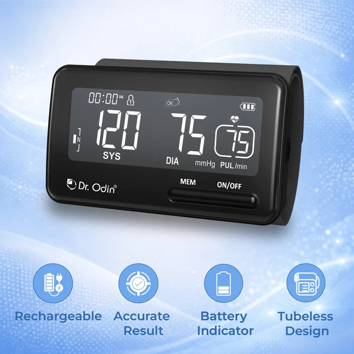 Smart Digital BP Monitor | Dual User Memory & Fully Automatic | Large Display – OBP201BT