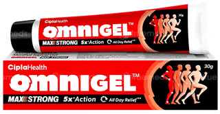 Omnigel Maxstrong Gel 30Gm