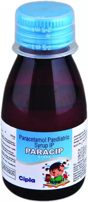 ParaCIP Syrup 125MG/5ML - 60ML in a bottle