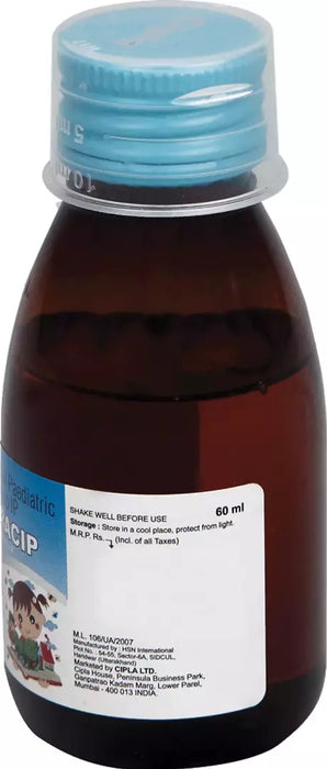 ParaCIP Syrup 125MG/5ML - 60ML in a bottle