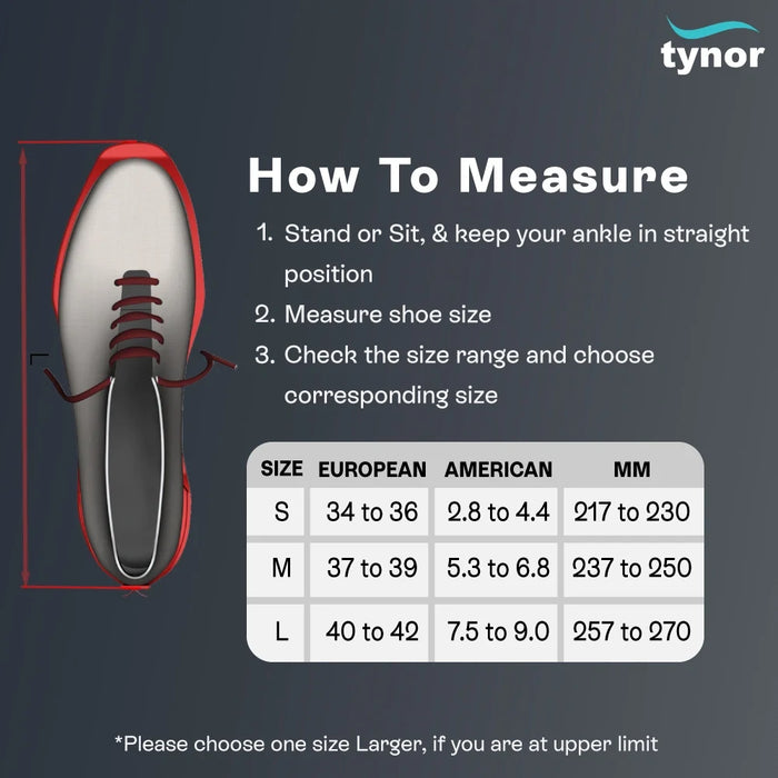 PF Night Splint Derotation Tynor