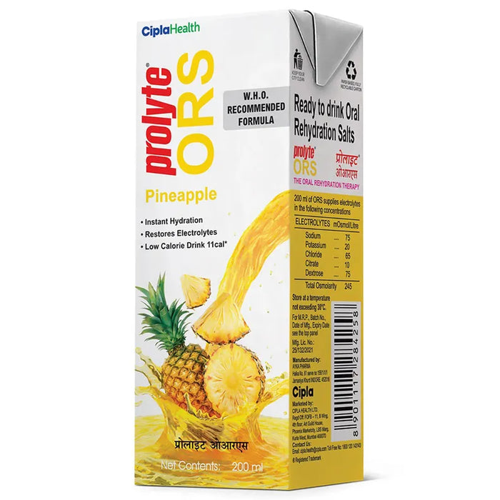 Prolyte Ors Pineapple Ready To Drink 200Ml