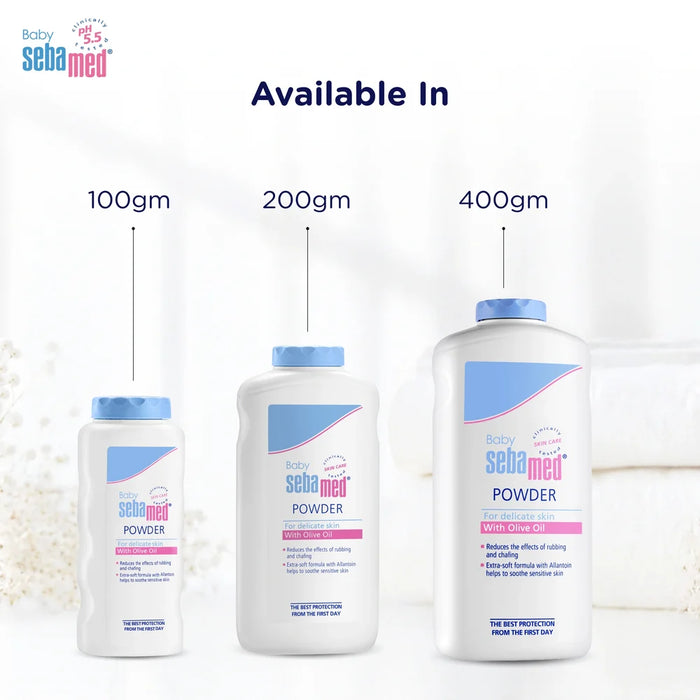 Sebamed Baby Powder| Olive Oil, Allantoin