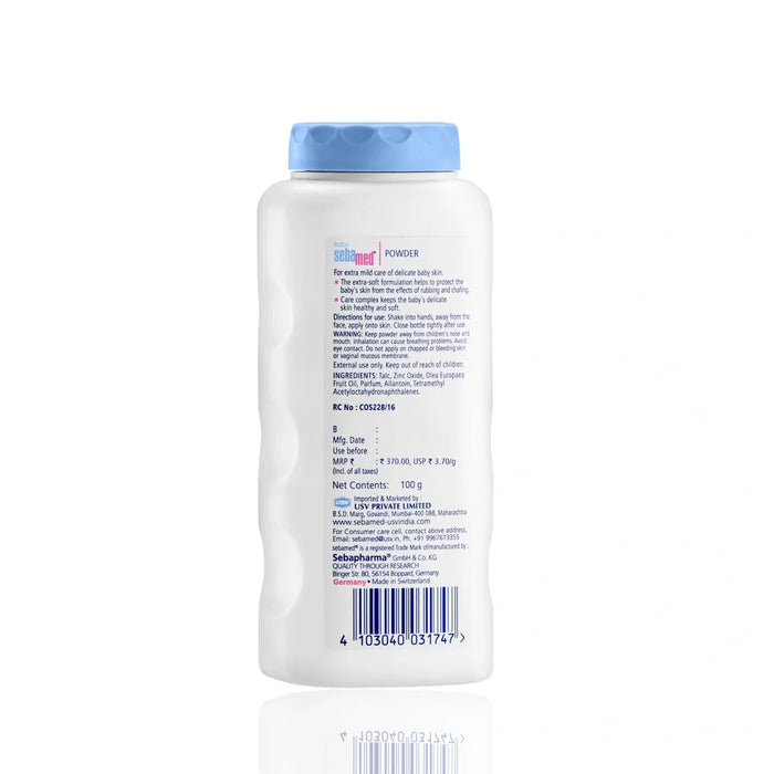 Sebamed Baby Powder| Olive Oil, Allantoin