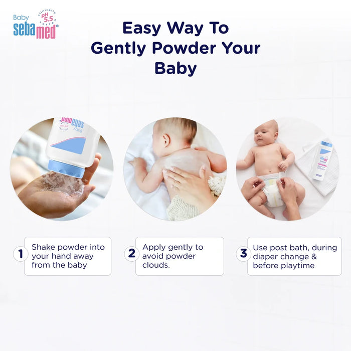 Sebamed Baby Powder| Olive Oil, Allantoin