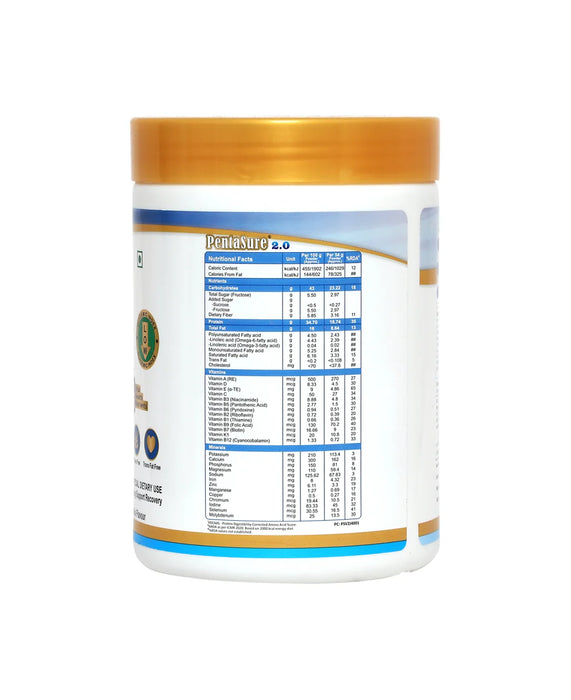 PentaSure 2.0 | High Protein Weight Gain & Lean Muscle Nutrition | Vanilla | 400g