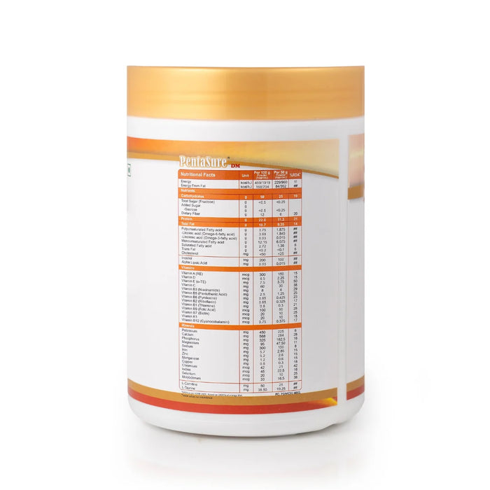 PentaSure DM Diabetes Care | High Protein Low GI Nutrition for Blood Sugar Management | Chocolate | 400g