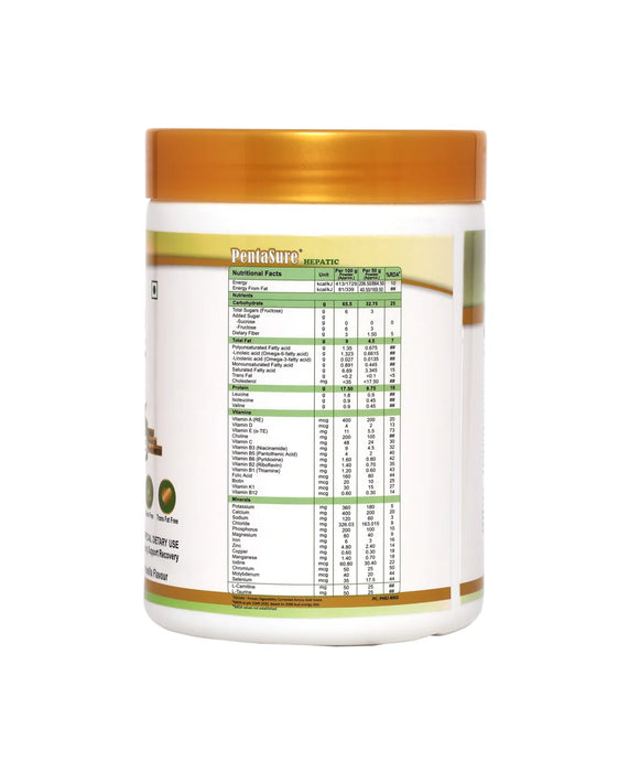 PentaSure Hepatic | Liver Care Nutrition with BCAA & MCT | Vanilla | 400g