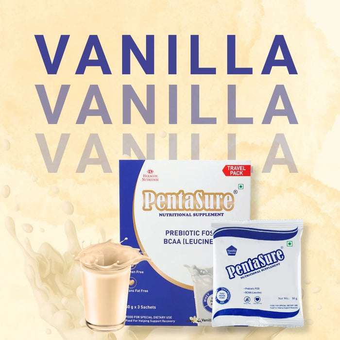 PentaSure Nutritional Supplement | Balanced Daily Nutrition for Energy, Immunity & Muscle Health | Vanilla | 1 kg