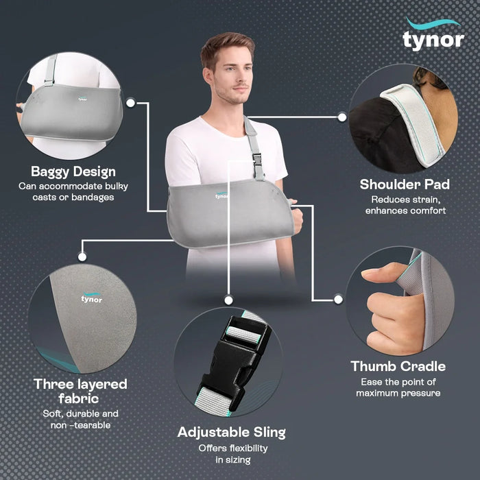 Pouch Arm Sling Baggy Tynor