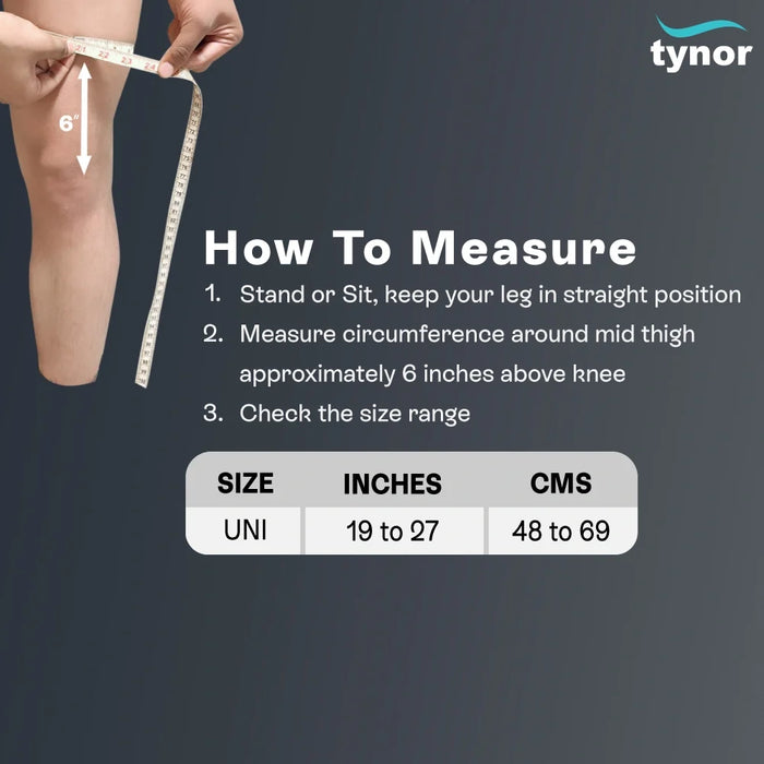 R.O.M. Knee Brace 22"/56cm Tynor